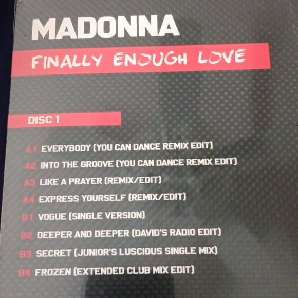 Madonna Finally Enough Love Record Player - Picture 3 of 6